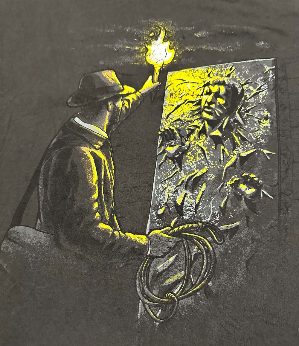 By Original Artist... Indiana Jones Meets Han Solo T-shirt 2X